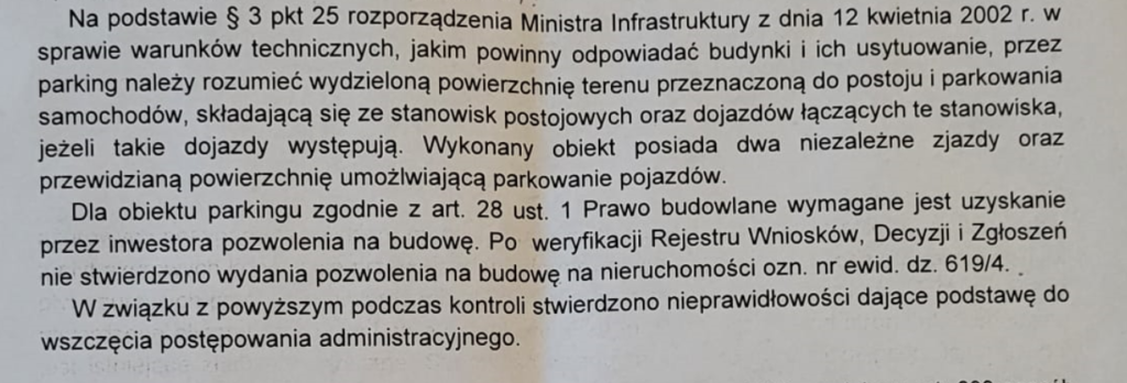 Zrzut-ekranu-2024-09-11-201617-1024x348 Sport, Rekreacja czy Parking? W tle wydane prawie 50 000,00 i sprawa w Nadzorze Budowlanym.